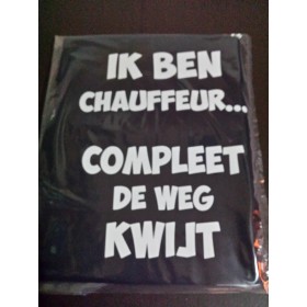 Ik ben chauffeur...compleet de weg kwijt