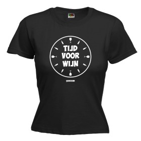 Tijd voor wijn Dames shirt